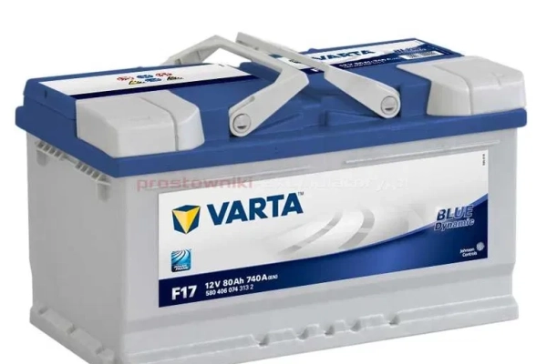 Ogłoszenie - Akumulator VARTA BLUE 80Ah 740A F17 Chopina 20 Grudziądz. Zdjęcie 1