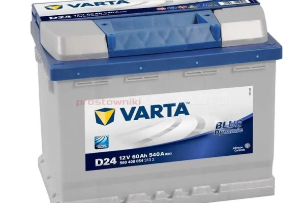 Ogłoszenie - Akumulator VARTA BLUE 60Ah 540A D24 Chopina 20 Grudziądz. Zdjęcie 1