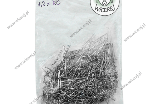 Ogłoszenie - Gwoździe do nabijania odstępników 1,2 x 20mm - 100g stal ocynkowana. Zdjęcie 3