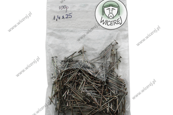Ogłoszenie - Gwoździe do zbijania ramek 1,4 x 25mm - 100g stal ocynkowana. Zdjęcie 4