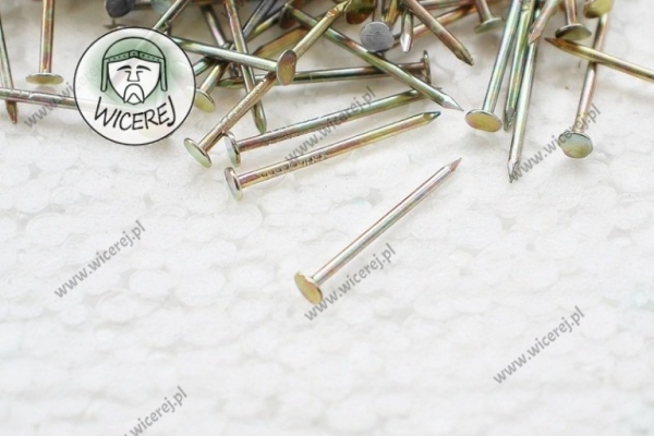 Ogłoszenie - Gwoździe do zbijania ramek 1,4 x 25mm - 100g stal ocynkowana. Zdjęcie 3