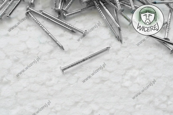 Ogłoszenie - Gwoździe do nabijania odstępników 1,2 x 20mm - 100g stal ocynkowana. Zdjęcie 4