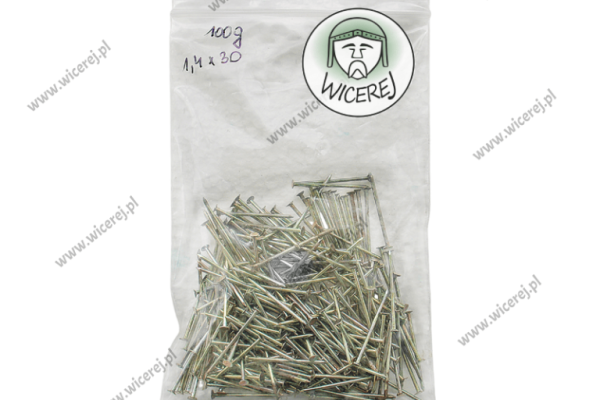 Ogłoszenie - Gwoździe do zbijania ramek 1,4 x 30mm - 100g stal ocynkowana. Zdjęcie 4