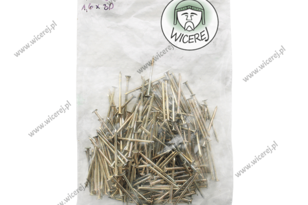 Ogłoszenie - Gwoździe do zbijania ramek 1,6 x 30mm - 100g stal ocynkowana. Zdjęcie 4