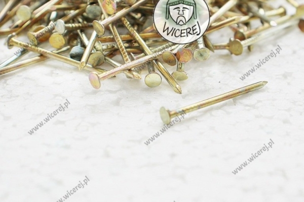 Ogłoszenie - Gwoździe do zbijania ramek 1,6 x 30mm - 100g stal ocynkowana. Zdjęcie 3