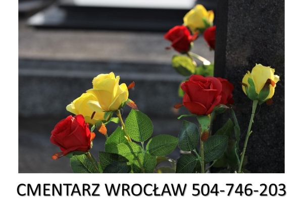 Ogłoszenie - Sprzątanie grobów na cmentarzu przy ulicy Zabrodzkiej  we Wrocławiu na klecinie, tel. 504-746-203, opieka nad grobem. Zdjęcie 1