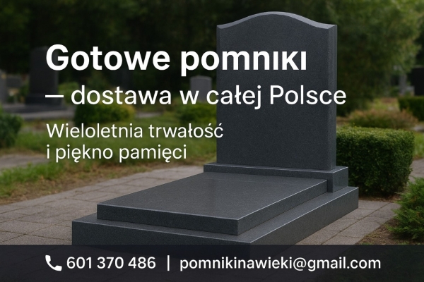 Ogłoszenie - Pomniki Granitowe. Zdjęcie 1