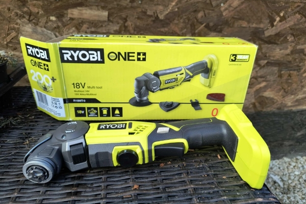 Ogłoszenie - Szlifierka, urządzenie wielofunkcyjne RYOBI ONE+, 18V, BEZ BATERII. Zdjęcie 2