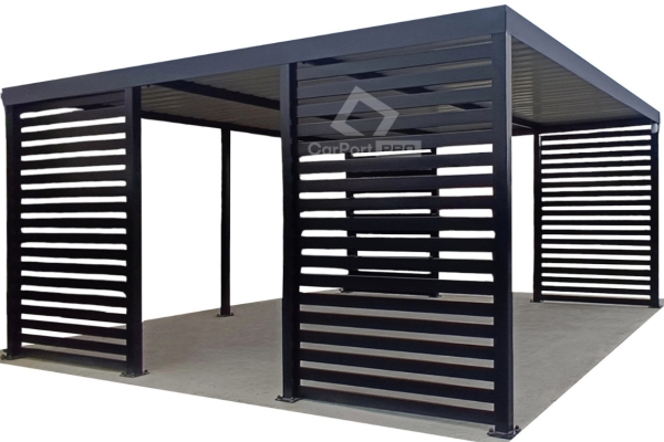 Ogłoszenie - CarPort PREMIUM - wiata samochodowa 5x5 - antracyt  CP113. Zdjęcie 1