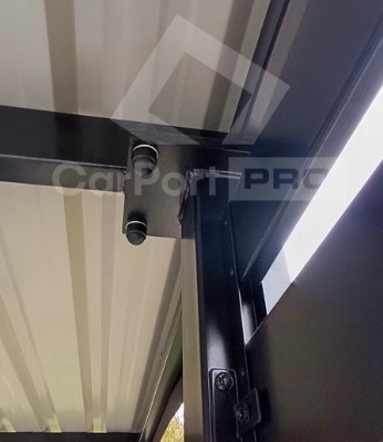 Ogłoszenie - CarPort PREMIUM - wiata samochodowa 5x5 - antracyt   CP115. Zdjęcie 4