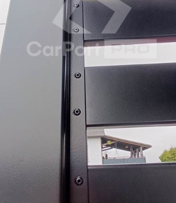 Ogłoszenie - CarPort PREMIUM - wiata samochodowa 5x5 - antracyt  CP113. Zdjęcie 3