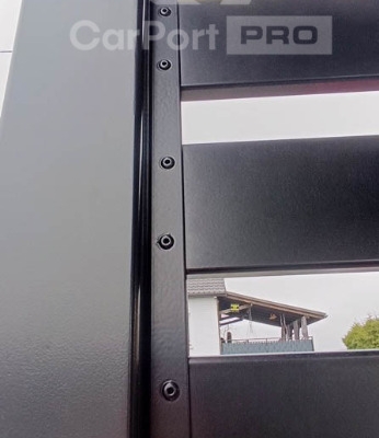Ogłoszenie - CarPort PREMIUM - wiata samochodowa 6x6 - antracyt   CP116. Zdjęcie 3