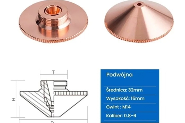 Ogłoszenie - Dysza podwójna Raytools Typ A 2.5 mm, Weni Solution. Zdjęcie 3