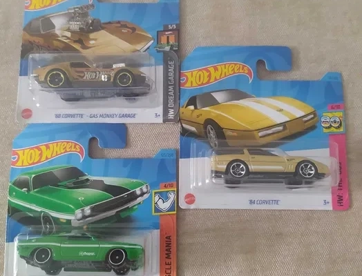Ogłoszenie - 3 modele HOT WHEELS. Nowe zapakowane. Stan opakowania dobry.. Zdjęcie 1
