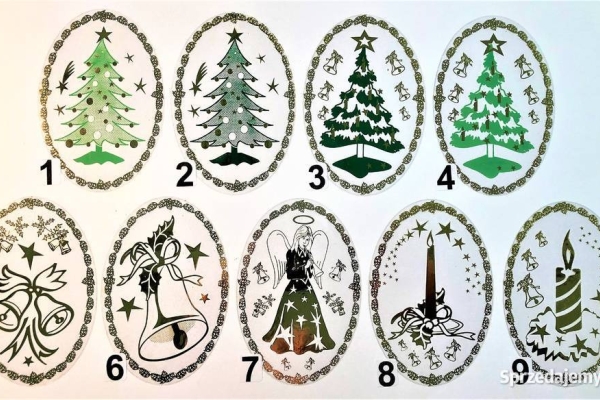 Ogłoszenie - Naklejki samoprzylepne, złocone.. Zdjęcie 1