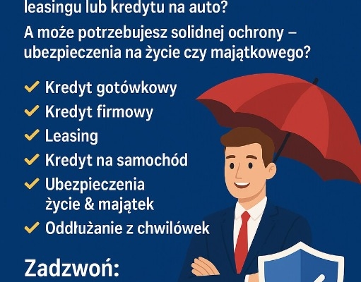 Ogłoszenie - Kredyty i ubezpieczenia w jednym miejscu. Zdjęcie 1