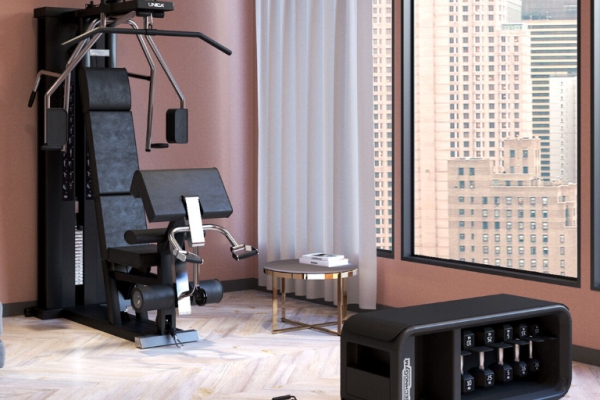 Ogłoszenie - Wielofunkcyjny Pakiet sprzętu fitness Technogym Unica & Technogym Bench. Zdjęcie 1