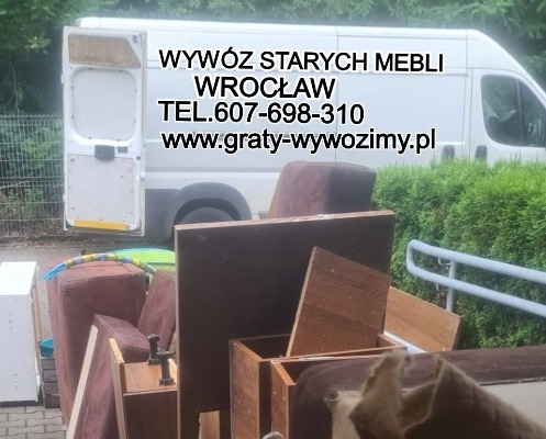 Ogłoszenie - Wywóz,utylizacja starych mebli Wrocław.Opróżnianie mieszkań,piwnic.. Zdjęcie 1