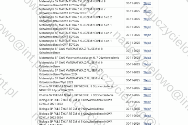 Ogłoszenie - Sprawdziany Najnowsze. Szkoła Podstawowa, Biologia, Matma, Chemia, Przyroda, Geografia. Zdjęcie 2