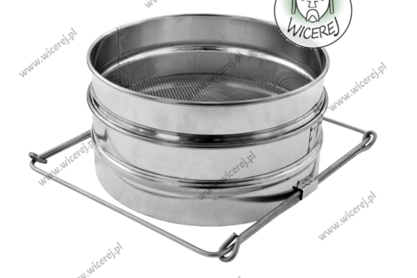 Ogłoszenie - Sito do miodu płaskie podwójne śr. 20cm filtr do miodu cedzidło na miód. Zdjęcie 2