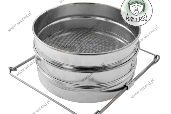 Ogłoszenie - Sito do miodu płaskie podwójne śr. 20cm filtr do miodu cedzidło na miód. Zdjęcie 3