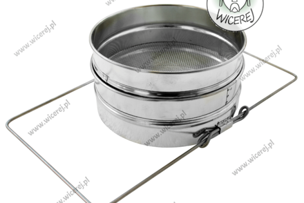 Ogłoszenie - Sito do miodu płaskie podwójne śr. 20cm filtr do miodu cedzidło na miód. Zdjęcie 5