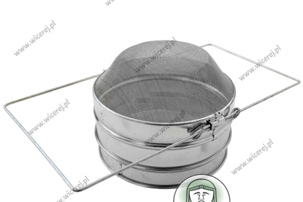 Ogłoszenie - Sito do miodu podwójne wypukłe śr. 20cm filtr do miodu cedzak cedzidło. Zdjęcie 6