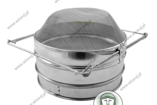 Ogłoszenie - Sito do miodu podwójne wypukłe śr. 20cm filtr do miodu cedzak cedzidło. Zdjęcie 8
