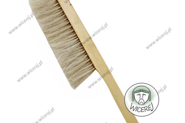 Ogłoszenie - Maxi Zmiotka Duża 2 rzędowa naturalne włosie miotełka szczotka do pszczół. Zdjęcie 1