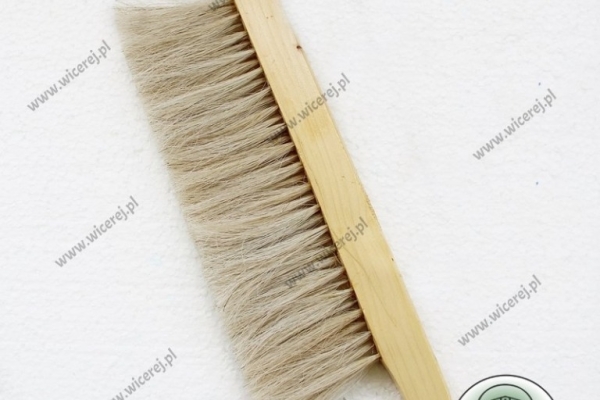 Ogłoszenie - Maxi Zmiotka Duża 2 rzędowa naturalne włosie miotełka szczotka do pszczół. Zdjęcie 3