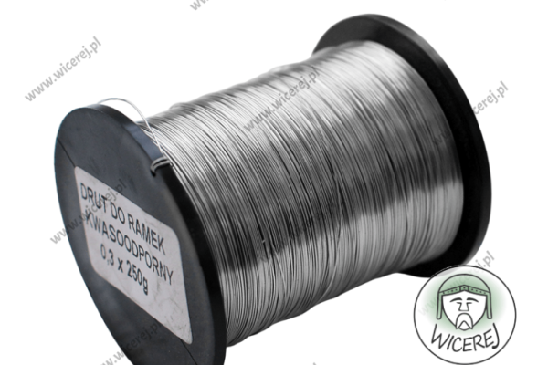 Ogłoszenie - Drut pszczelarski do ramek 0,3mm - 0,25kg Nierdzewny ramki ule. Zdjęcie 5