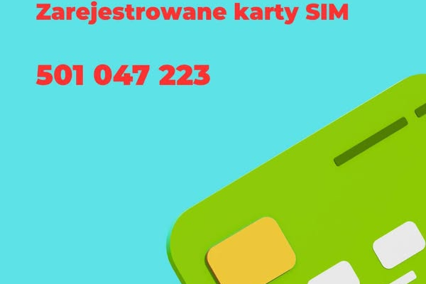 Ogłoszenie - Zarejestrowane karty SIM Gdynia + marketing internetowy – działamy w całej Polsce. Zdjęcie 1