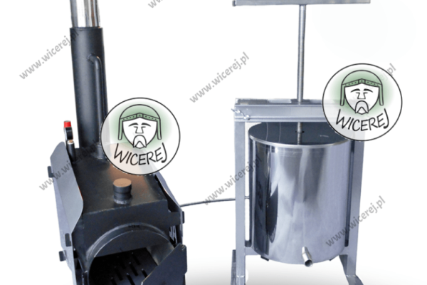 Ogłoszenie - Topiarka z Prasą do Wosku 29L z Generatorem Pary Opalanym drewnem. Zdjęcie 1