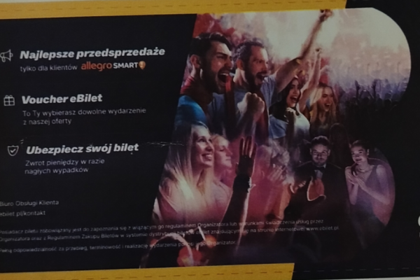 Ogłoszenie - Bilety na koncert w Atlas Arenie. Zdjęcie 1