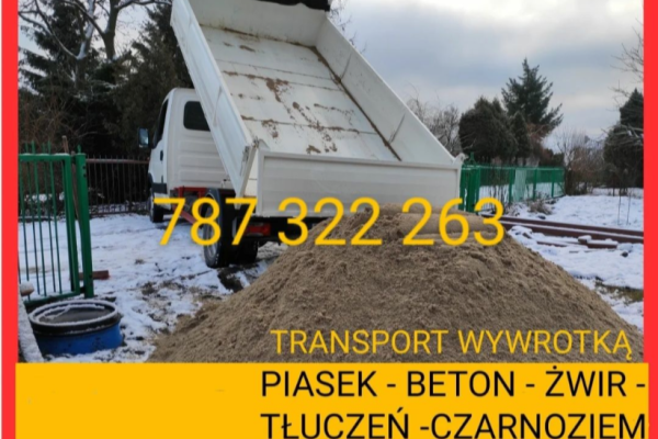 Ogłoszenie - Sprzedaż piasek płukany kopany Kruszywa Rzeszów Tyczyn tel 787322263. Zdjęcie 1