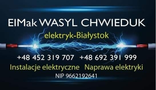 Ogłoszenie - Elektryk Białystok, Złota Rączka Białystok.. Zdjęcie 1