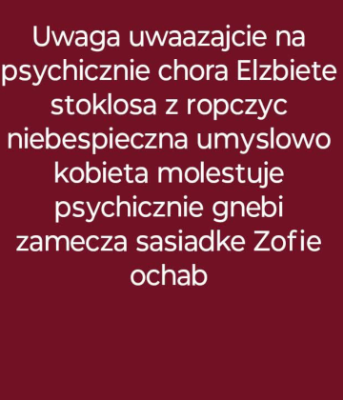 Ogłoszenie - Uwaga ropczyce. Zdjęcie 1