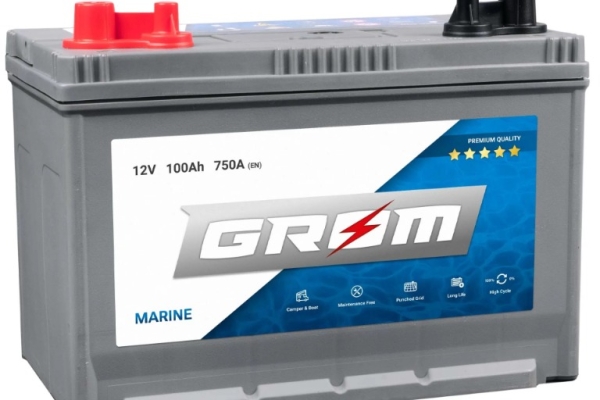 Ogłoszenie - Akumulator 100Ah 750A Grom Marine. Zdjęcie 1