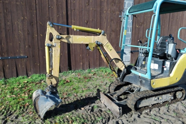 Ogłoszenie - Mini Koparka YANMAR SV15. Zdjęcie 6