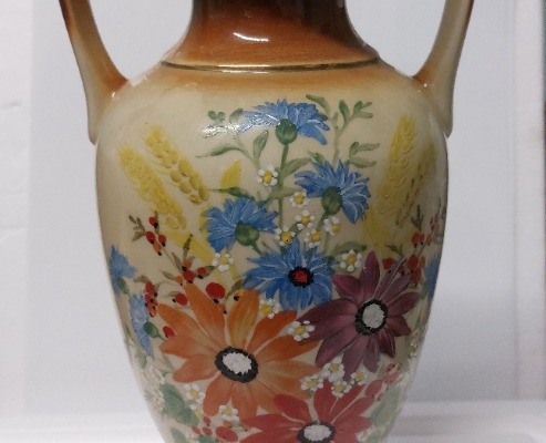 Ogłoszenie - Sprzedam Okazały Wazon Ręcznie Malowany Lata 80-te. Zdjęcie 2