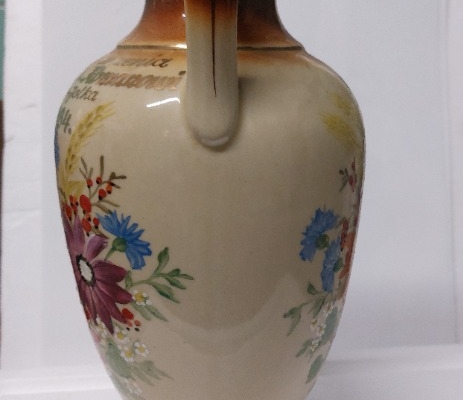 Ogłoszenie - Sprzedam Okazały Wazon Ręcznie Malowany Lata 80-te. Zdjęcie 4