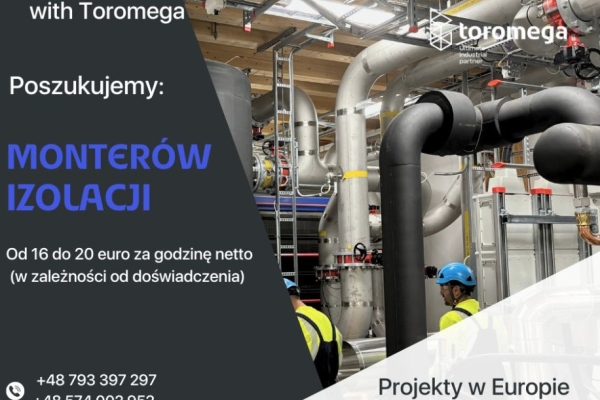 Ogłoszenie - Monter izolacji. Zdjęcie 1