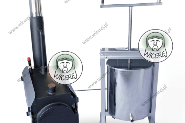 Ogłoszenie - Topiarka z Prasą do Wosku 29L z Generatorem Pary Opalanym drewnem. Zdjęcie 2