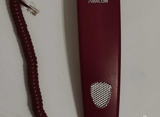 Ogłoszenie - OKAZJA! ANTYK! Stacjonarny przewodowy telefon AMACOM AMC-20. Zdjęcie 4