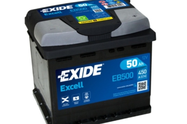 Ogłoszenie - Akumulator Exide Excell 50Ah 450A EB500 EN PRAWY PLUS. Zdjęcie 1