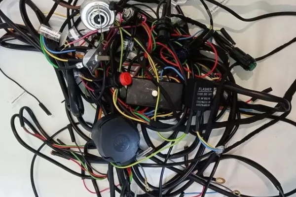 Ogłoszenie - Instalacja elektryczna T-25 Vladimirec (ze stacyjką od C 360) kpl. Zdjęcie 1