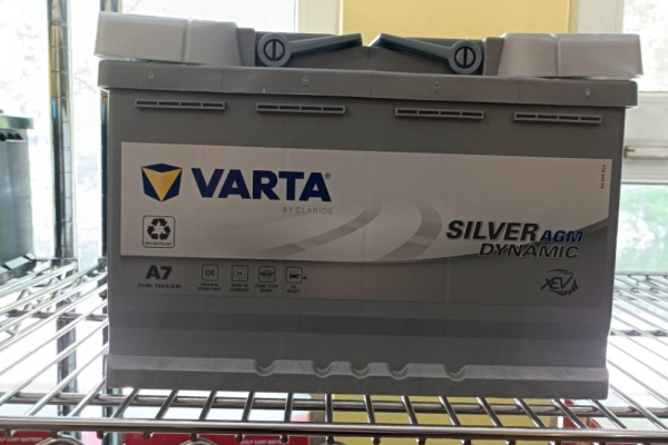 Ogłoszenie - Akumulator 70Ah 760A VARTA AGM START&STOP A7 (dawna E39). Zdjęcie 1