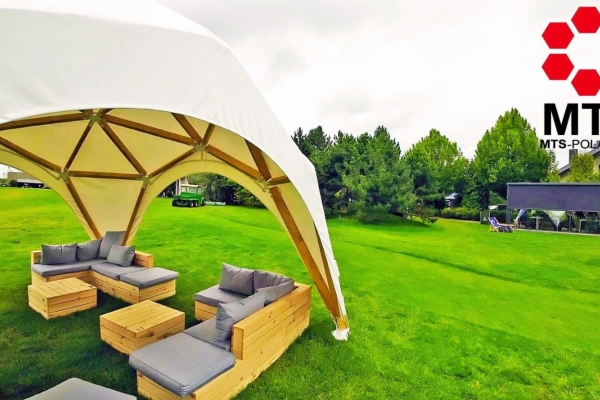 Ogłoszenie - Altana ogrodowa "Under Wood" 5x5 m – Nowoczesna i Przestronna. Zdjęcie 3