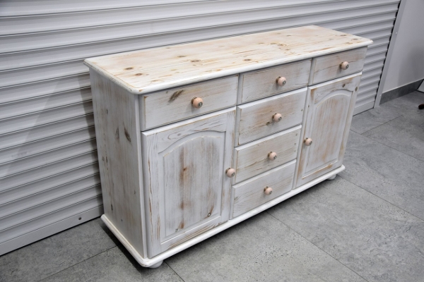 Ogłoszenie - komoda z drewna sosnowego - jak nowa. Zdjęcie 2