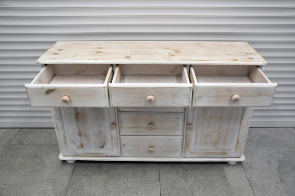 Ogłoszenie - komoda z drewna sosnowego - jak nowa. Zdjęcie 3